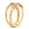 14K 0.33Ct Diamond Ring Guard