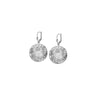 Sterling Silver Filigree Circle Drop Earrings