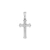 SS Debossed Cross Pendant