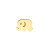 Elephant Stud Earrings on Post Back