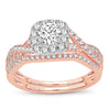14K 1.00Ct Diamond Bridal Ring