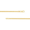 3.4mm D/C Round Box Chain with Lobster Lock End Caps