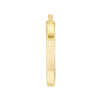 Square Polished Hoop Earrings