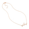 Signature Diamond Bezel Nameplate Necklace