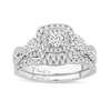 14K WG 1.00CT Diamond Bridal Ring