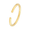 Open Polished Bangle Bracelet