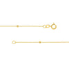 Bead and Marquise Stations Necklace