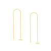 Staple Bar Threader Earrings