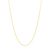 0.8mm Sterling Box Chain w/Slider Bead