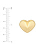 Large Puffy Heart Earrings
