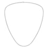 14K 15.00Ct Certified Lab Grown Diamond Necklace ( Igi Certified )