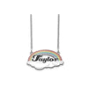 Rainbow Epoxy Nameplate in Cloud