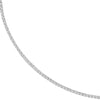 Sterling Silver 1.25mm Square Wheat Chain