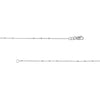 Triple Bead Saturn Chain with Lobster Lock