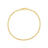 1.75mm Solid Round Box Chain with Lobster Lock