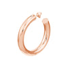 6mm x 40mm Tube Hoop Earrings