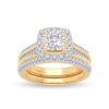 14K 0.64Ct Diamond Bridal Ring
