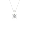 14K 1.00Ct Certified Lab Grown Diamond Pendant ( Igi Certified )