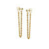 Rope Chain Front to Back Earrings