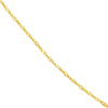 1.4mm Singapore Chain with Spring Ring