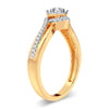 14K 0.20Ct Diamond Ring