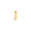 Polished Open Hoop Earrings