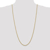 14K 2.75mm Diamond-Cut Rope Chain