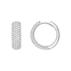 5 Row Diamond Pave Huggies (3/4tcw)