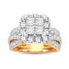 14K YG 2.00CT  Diamond Bridal Ring