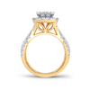 14K YG 2.00CT  Diamond Bridal Ring