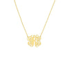 Personalization Small Script Monogram Necklace