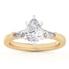 14K 1.43Ct  Lab Grown Engagement Ring