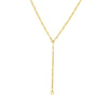 3.95mm Paper Clip Split Chain with Pear Lock
