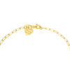 Kid's Paper Clip Chain Bracelet with Disc