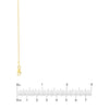 0.85mm D/C Round Wheat Chain with Lobster Lock