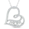 10K 0.19Ct Diamond Pendant