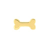 Dog Bone Stud Earrings on Post Back