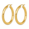 14K Polished Lightweight Hoop Earrings