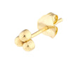 Bead Trinity Stud Earrings