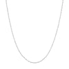 Sterling Silver 0.75mm Pendant Rope Chain