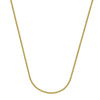 1.5mm Wheat Chain with Lobster Lock