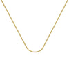 1.20mm Round Franco Chain 040 with Lobster Lock