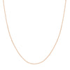 1.30mm Paper Clip Chain with Pear Shape Lobster Lock