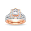 14K 0.62Ct Diamond Bridal Ring