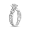14K WG 1.00CT Fancy Cut Bridal Ring