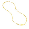 Paper Clip Toggle Necklace