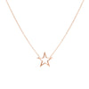 Wire Star Adjustable Necklace