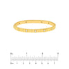 Diamond Fluted Bangle (1/2tcw)