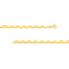 Graduated Half Moon Link Bracelet
