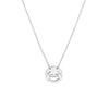 Sterling Silver Laughing Emoji Adjustable Necklace